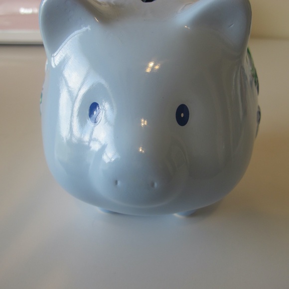 My First Piggy Bank for Toddlers/Kids Light Blue EUC - Picture 3 of 5